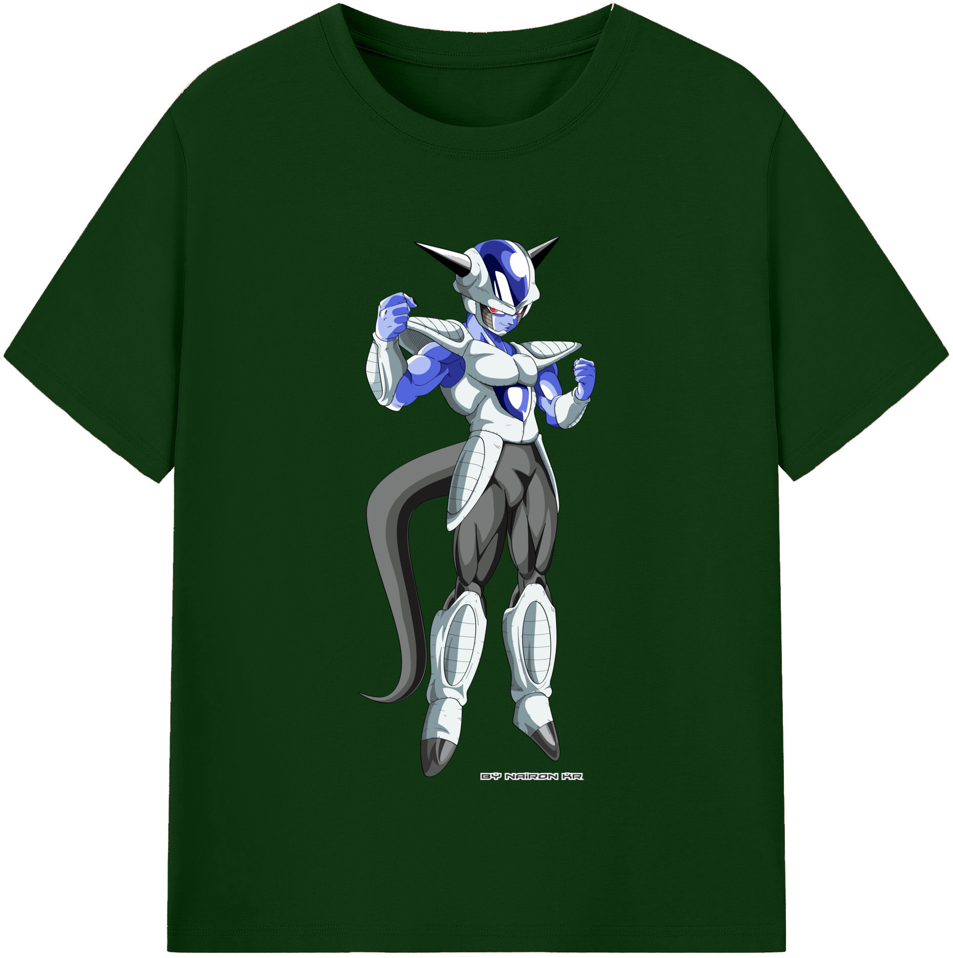 （画像用） ドラゴンボール フリーザ DRAGON BALL Frieza 綿100％半袖Tシャツ（フロントプリント）